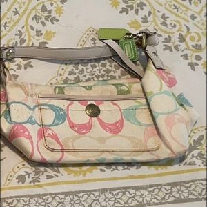 Gently used coach purse